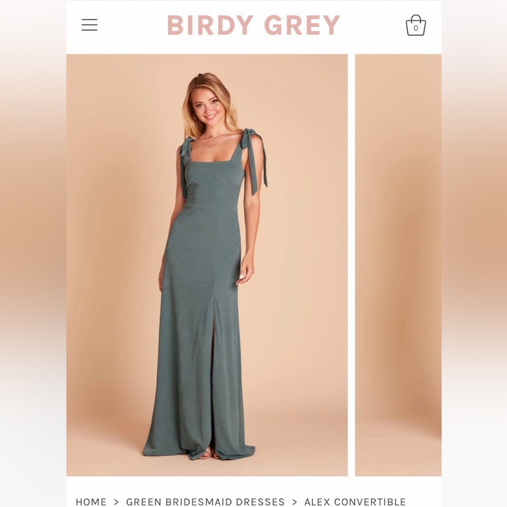 Alex Convertible Dress-Sea Glass Green-Bridesmaid
